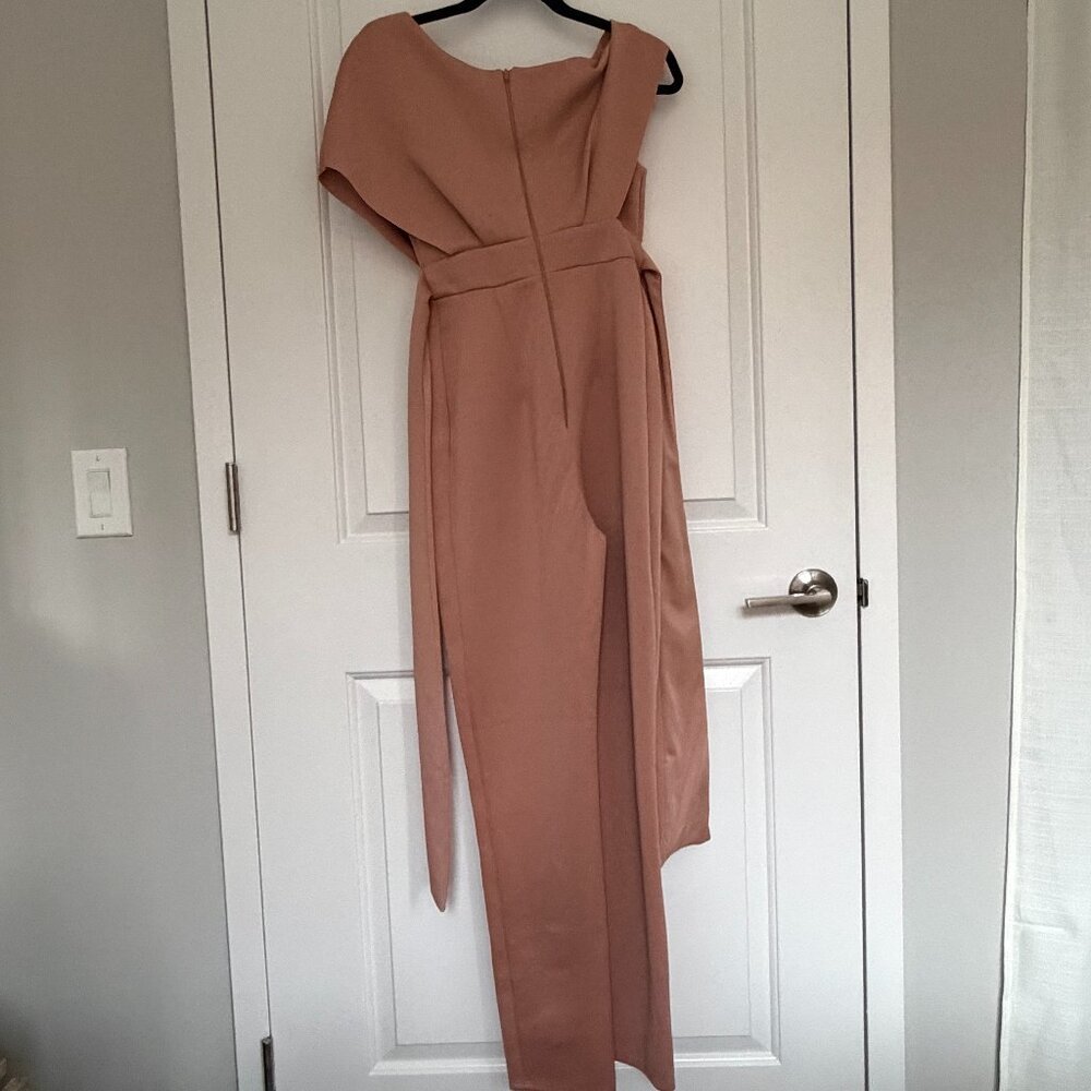✨ NWT✨ ASOS Fallen Shoulder Scuba Jumpsuit - Picture 8 of 11
